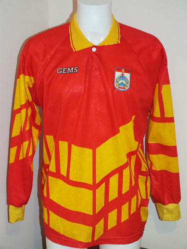 maillot de foot macédoine du nord domicile 1996 pas cher