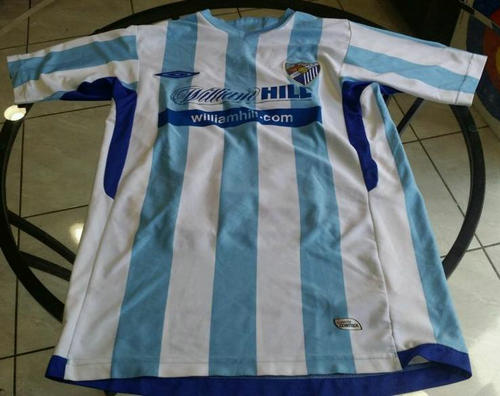 maillot de foot málaga cf domicile 2009-2010 rétro