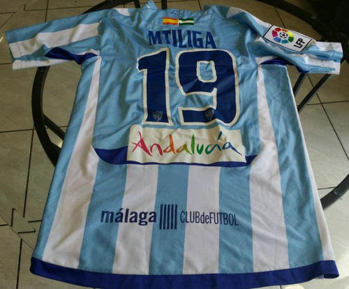 maillot de foot málaga cf domicile 2009-2010 rétro