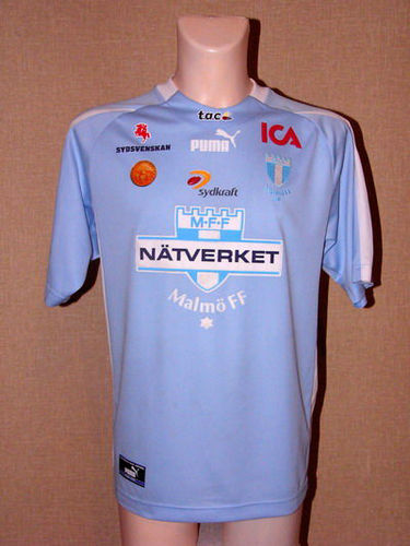 maillot de foot malmö ff domicile 2004-2005 rétro
