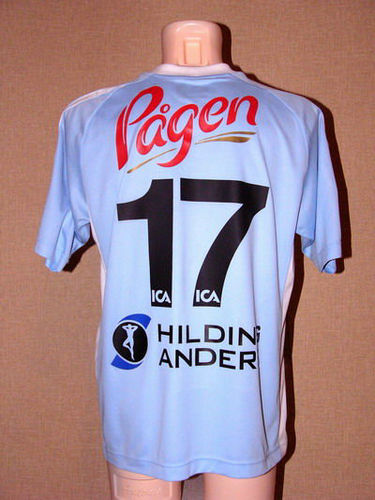 maillot de foot malmö ff domicile 2004-2005 rétro