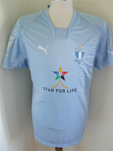 maillot de foot malmö ff domicile 2007 rétro