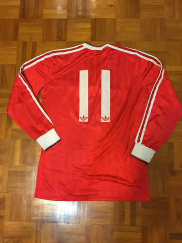 maillot de foot manchester united domicile 1982-1983 rétro