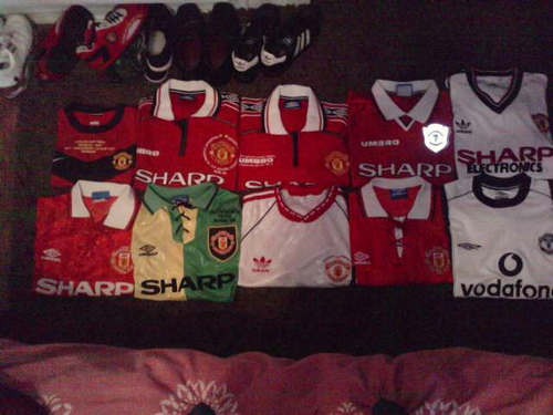 maillot de foot manchester united exterieur 1992-2005 rétro maillot de foot manchester united exterieur 1992-2005 rétro