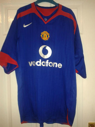 maillot de foot manchester united exterieur 2005-2006 pas cher