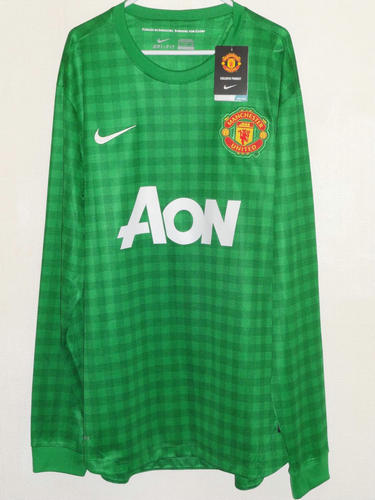 maillot de foot manchester united gardien 2012-2013 rétro