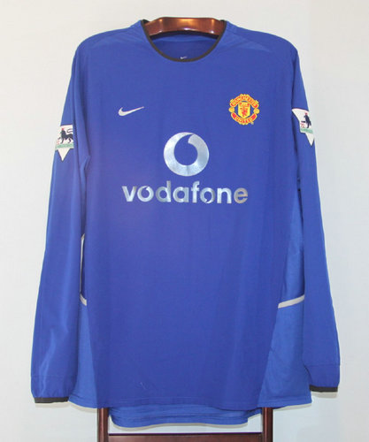 maillot de foot manchester united third 2002-2003 pas cher
