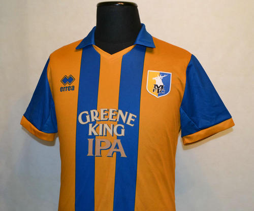 maillot de foot mansfield town fc domicile 2012-2013 rétro