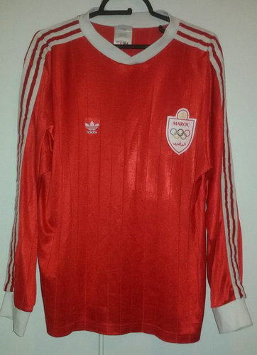 maillot de foot maroc domicile 1985 pas cher