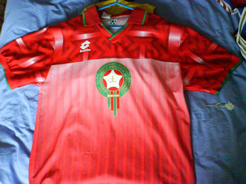 maillot de foot maroc domicile 1994-1995 pas cher