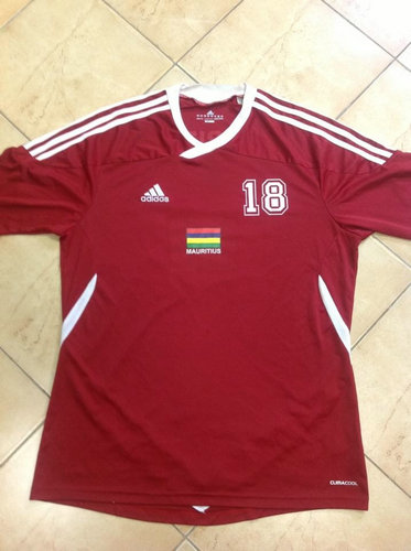 maillot de foot maurice domicile 2013 pas cher