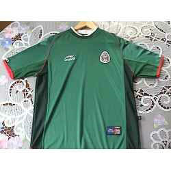 maillot de foot mexique domicile 2001-2002 rétro