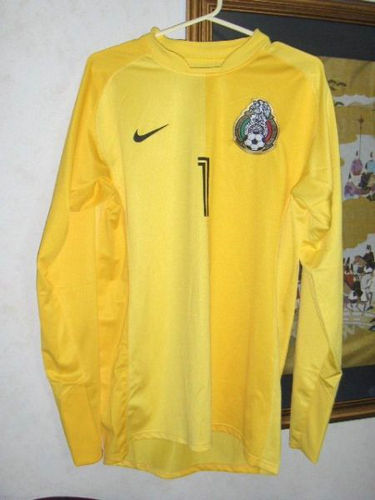maillot de foot mexique gardien 2006-2007 rétro