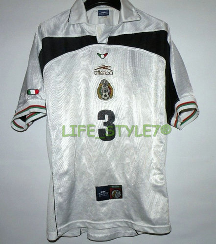 maillot de foot mexique third 2000-2001 rétro