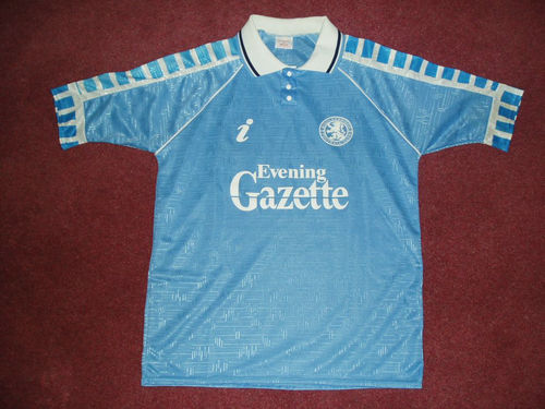 maillot de foot middlesbrough exterieur 1990-1992 rétro