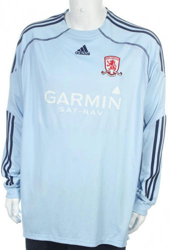 maillot de foot middlesbrough gardien 2009-2010 rétro