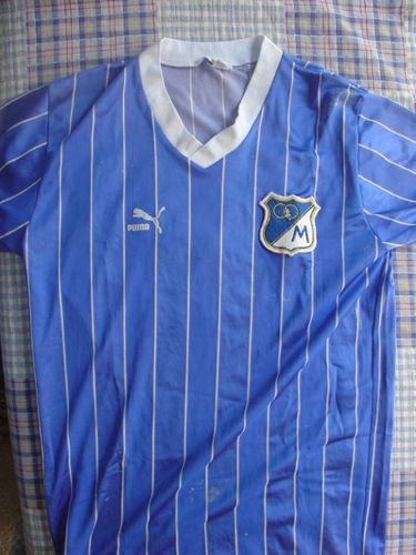 maillot de foot millonarios domicile 1987 pas cher