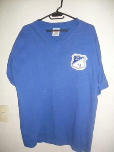 maillot de foot millonarios réplique 1950 rétro