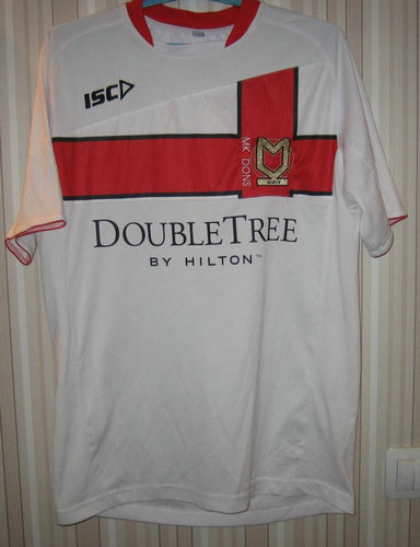 maillot de foot milton keynes dons domicile 2011-2012 rétro