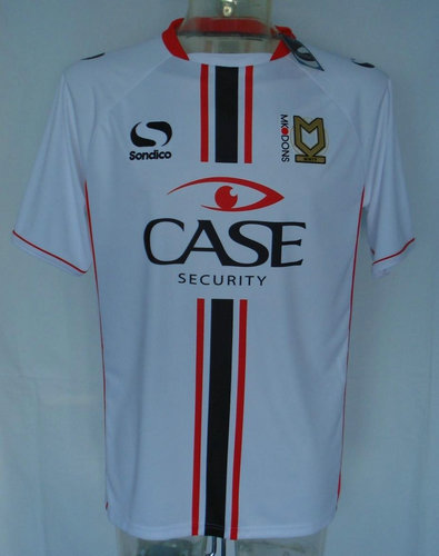 maillot de foot milton keynes dons domicile 2013-2014 rétro