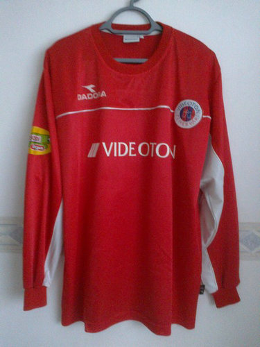 maillot de foot mol vidi fc domicile 2000-2001 rétro