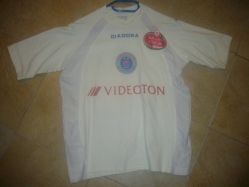 maillot de foot mol vidi fc exterieur 2004-2005 rétro