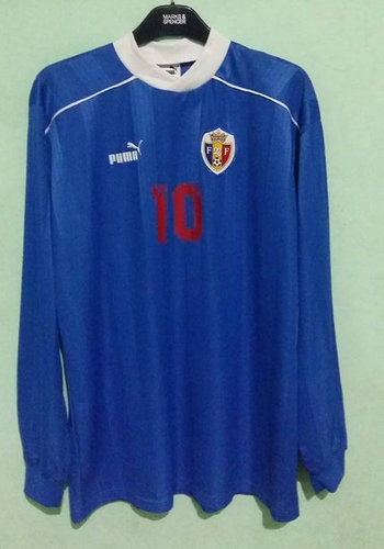 maillot de foot moldavie domicile 1998-1999 rétro