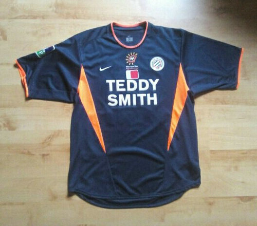 maillot de foot montpellier hsc domicile 2003-2004 rétro