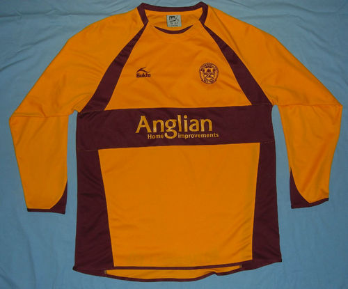 maillot de foot motherwell fc domicile 2007-2008 rétro