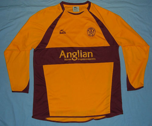 maillot de foot motherwell fc domicile 2007-2008 rétro