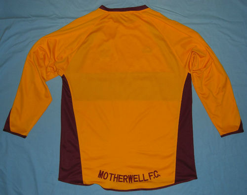 maillot de foot motherwell fc domicile 2007-2008 rétro