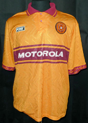 maillot de foot motherwell fc particulier 1994-1995 rétro