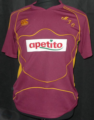 maillot de foot motherwell fc particulier 2009-2010 rétro