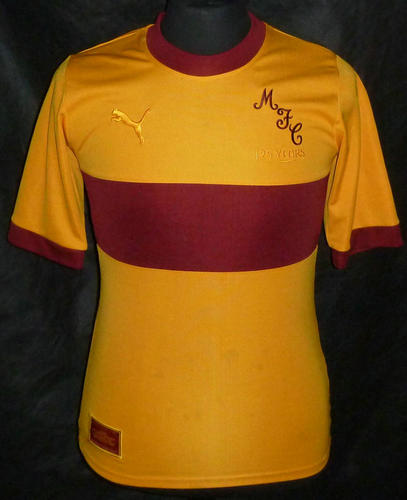 maillot de foot motherwell fc particulier 2011 rétro