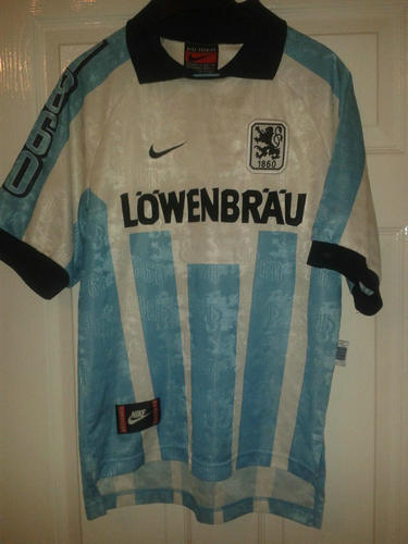 maillot de foot munich 1860 domicile 1995-1997 rétro