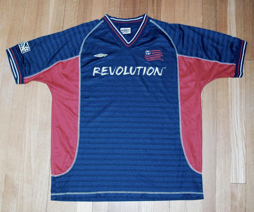 maillot de foot new england revolution domicile 2002 pas cher