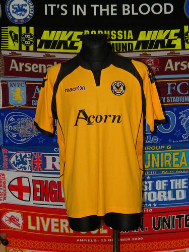 maillot de foot newport county afc domicile 2011-2012 pas cher