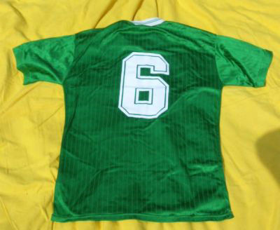 maillot de foot nigeria domicile 1986-1987 rétro