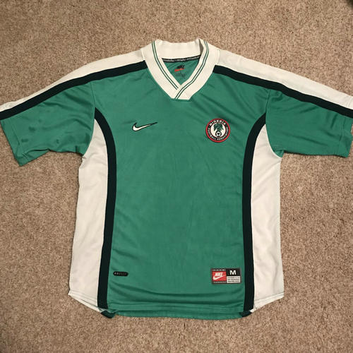maillot de foot nigeria domicile 1998-2000 rétro