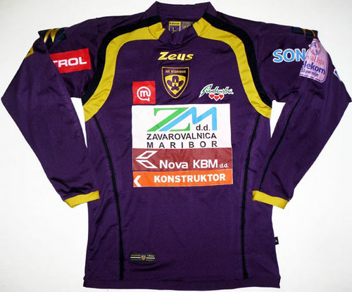 maillot de foot nk maribor domicile 2007-2008 rétro