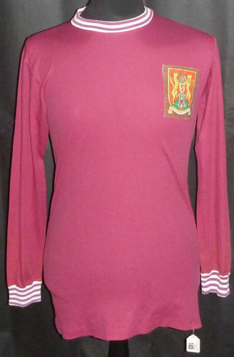 maillot de foot northampton town fc domicile 1963-1964 rétro