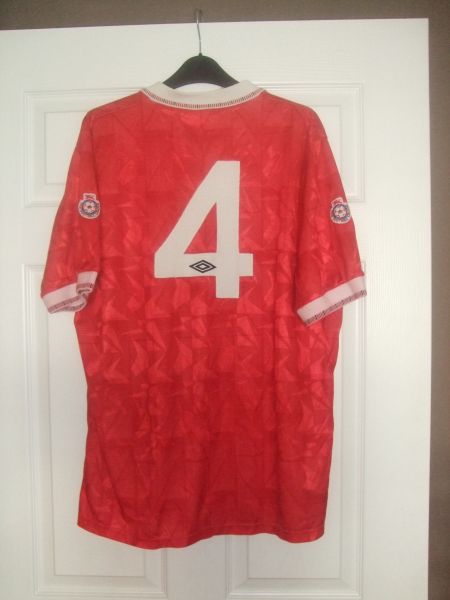 maillot de foot nottingham forest domicile 1991-1992 rétro maillot de foot nottingham forest domicile 1991-1992 rétro