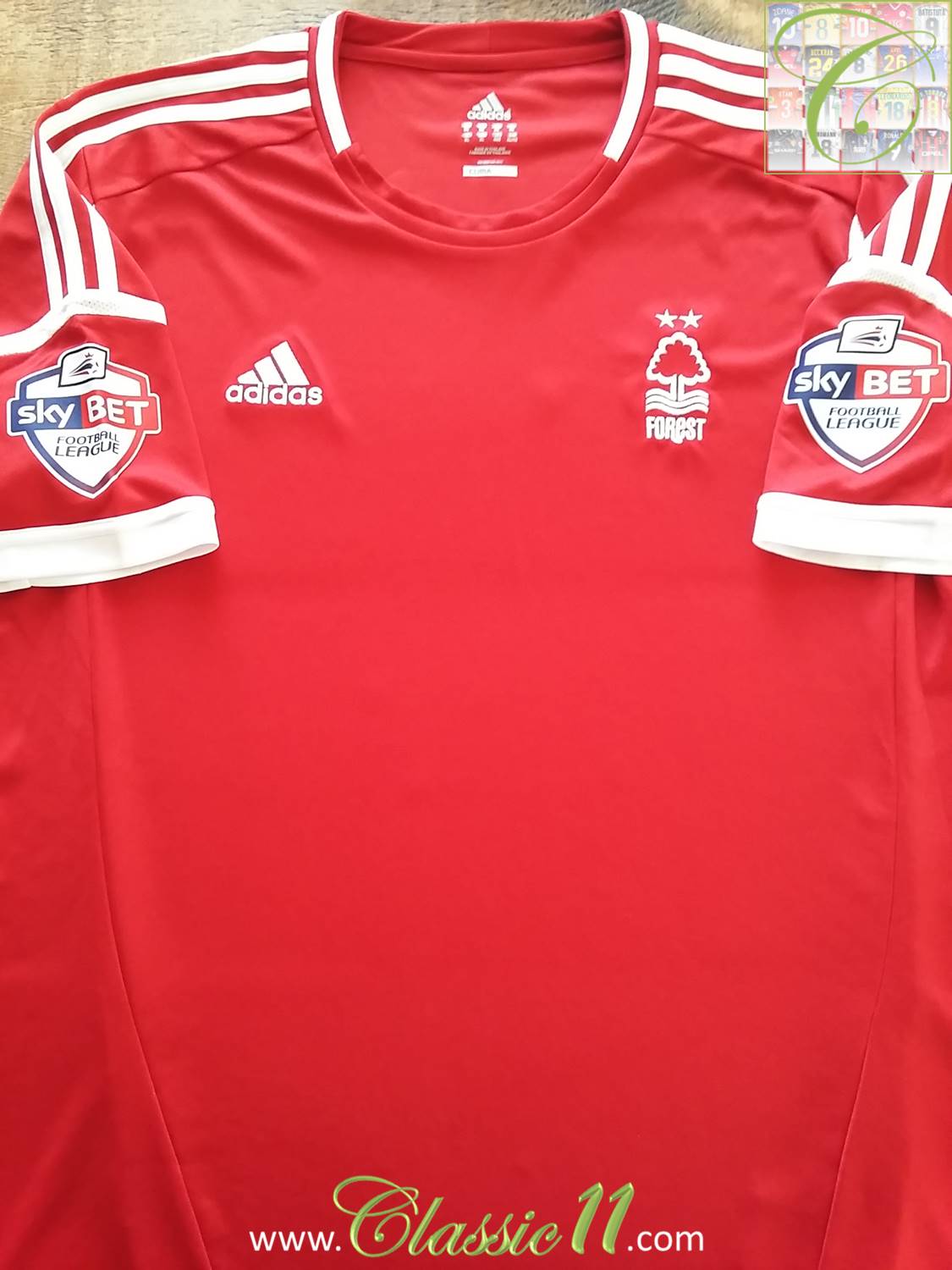 maillot de foot nottingham forest domicile 2013-2014 pas cher