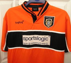 maillot de foot notts county domicile 2000-2001 rétro