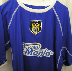 maillot de foot notts county exterieur 2003-2004 rétro