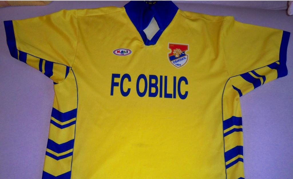 maillot de foot obilic belgrade domicile 2000-2001 pas cher