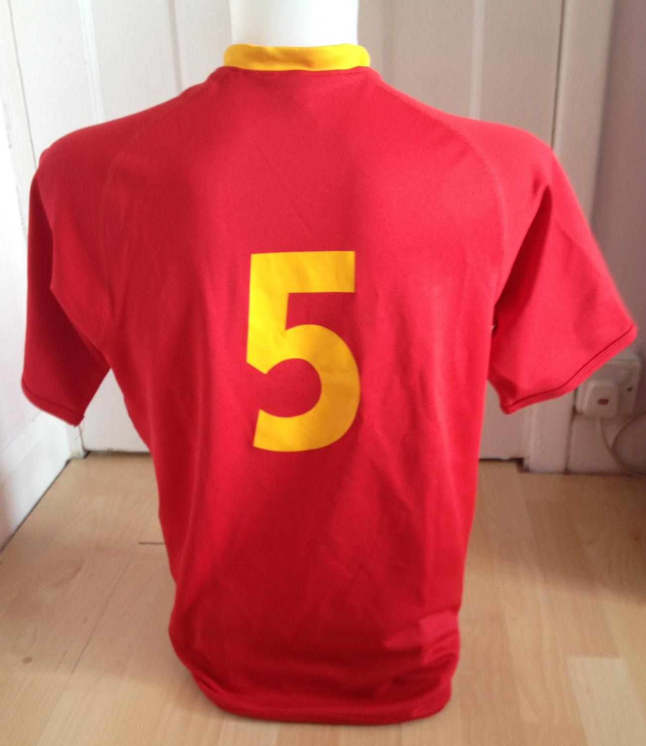 maillot de foot occitanie domicile 2009-2010 rétro