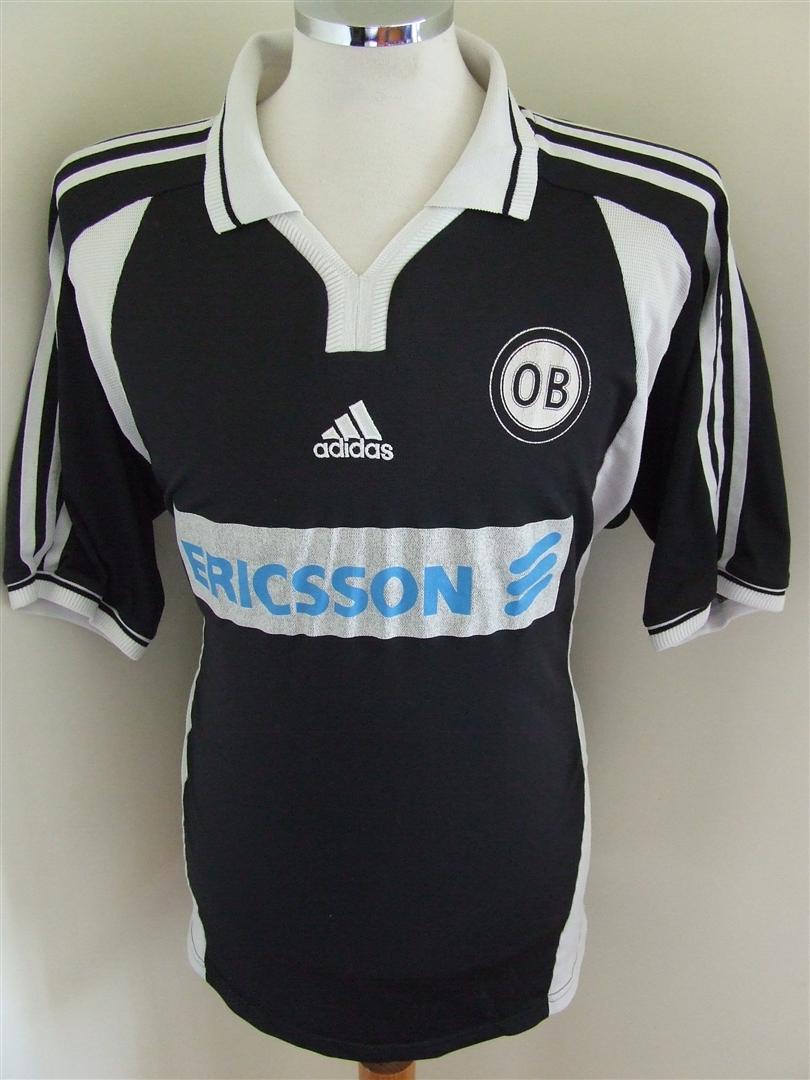 maillot de foot odense boldklub exterieur 1999-2000 rétro