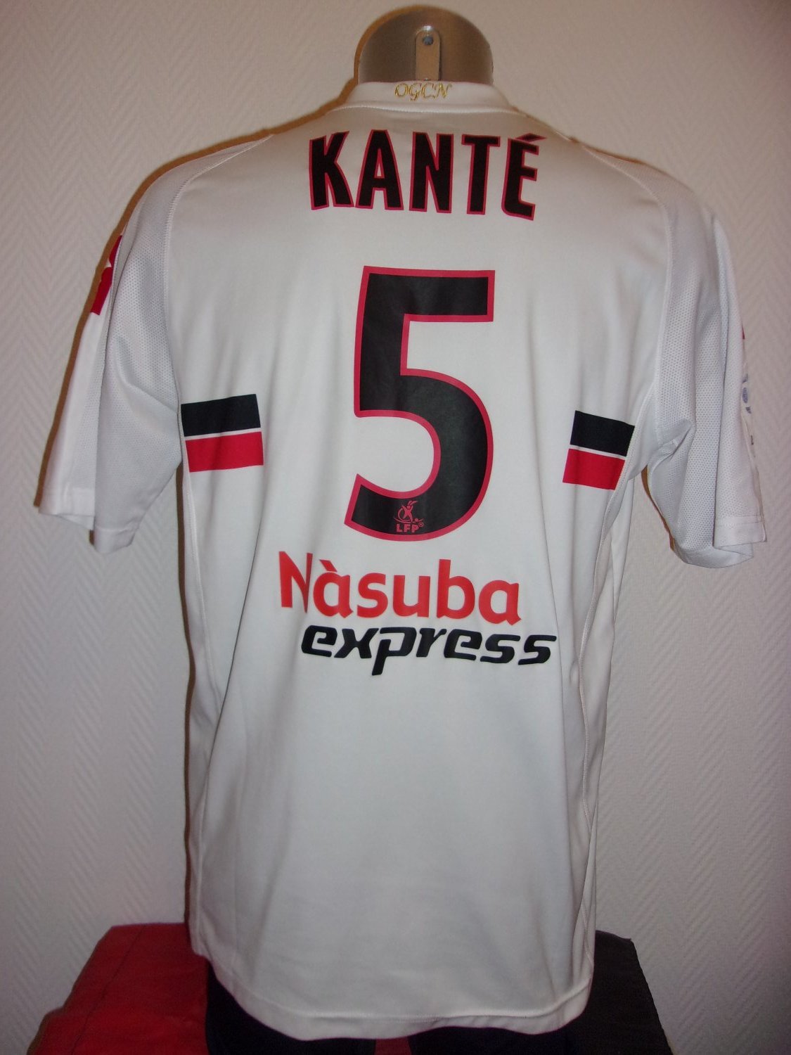 maillot de foot ogc nice exterieur 2010-2011 rétro