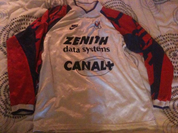 maillot de foot ol domicile 1991-1992 pas cher